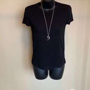 GAP Rib T black t-shirt